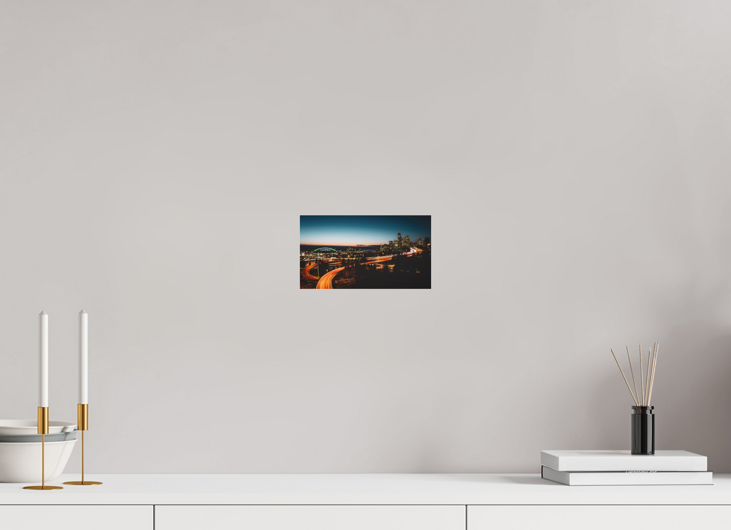 8 x 4.5″, Photo Print Under Acrylic Glass Emerald Currents