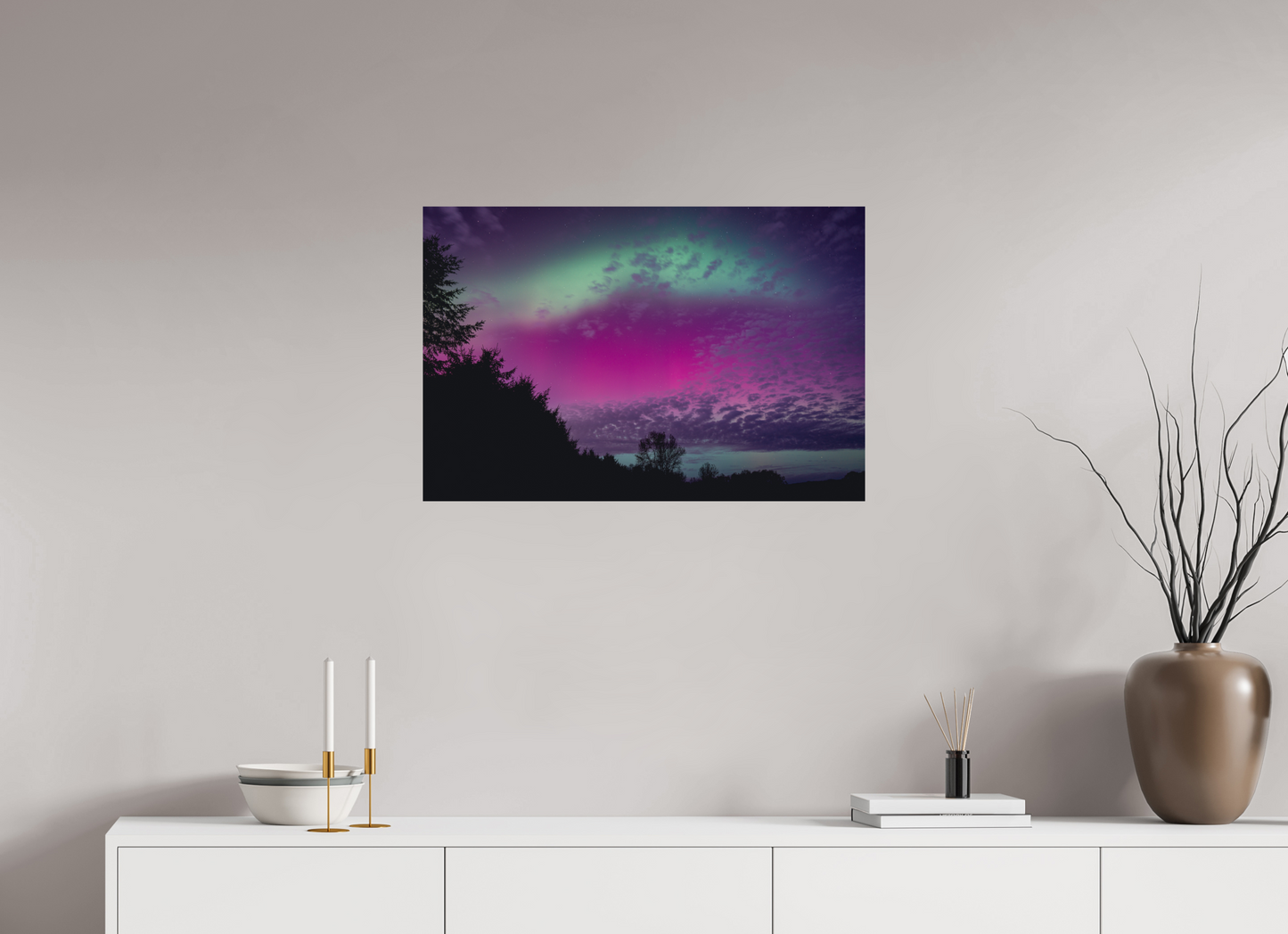 30 x 20″, Photo Print On Fuji Crystal DP II Crown Over the Valley