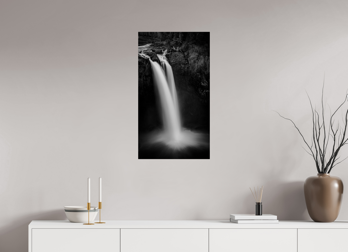 18 x 32″, Photo Print On Ilford Baryta Paper Salish Mist